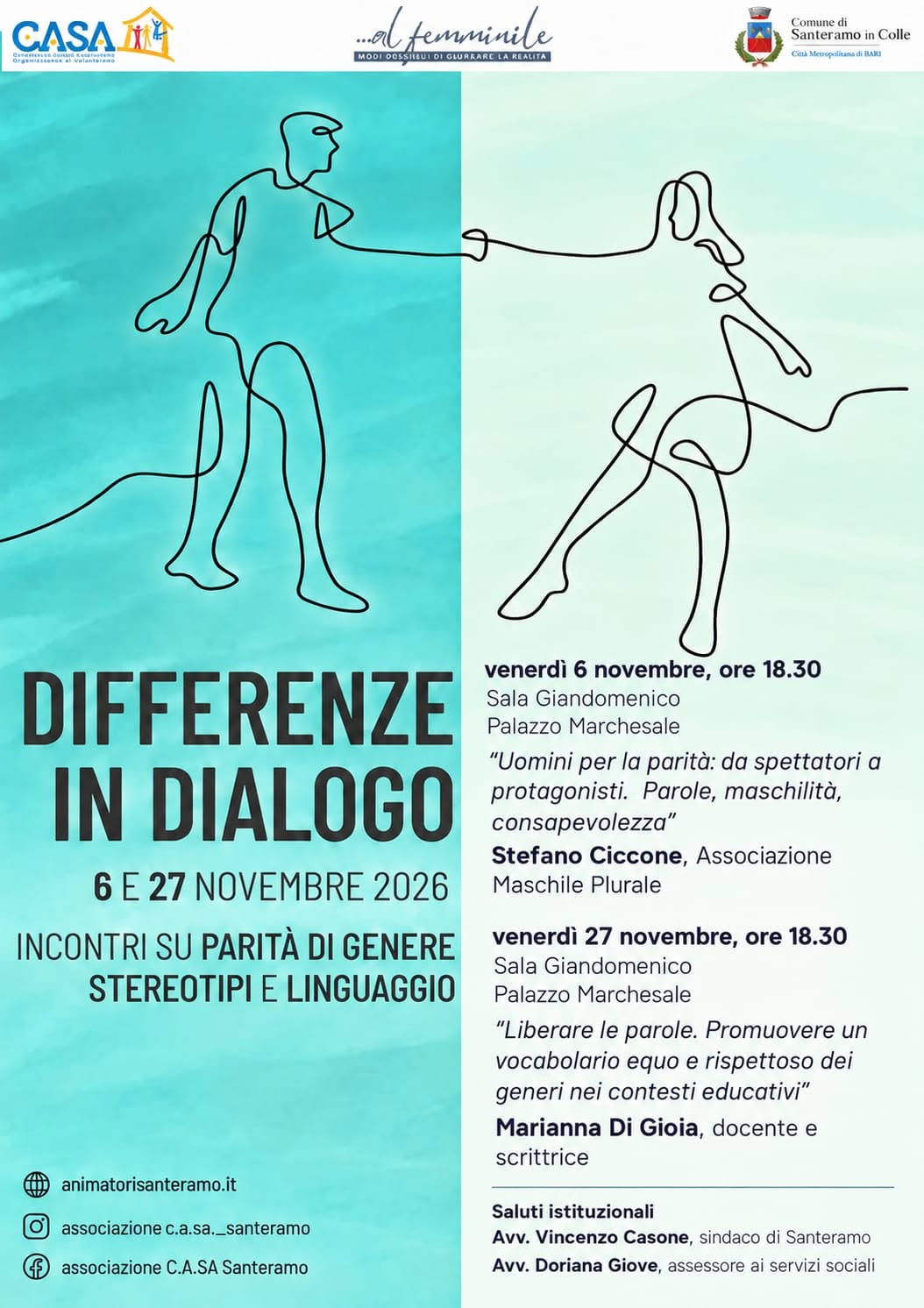 Locandina DIFFERENZE IN DIALOGO